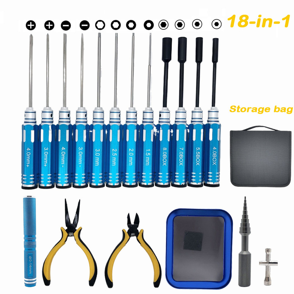 RC Tools Kits 18 in 1 Screwdri - Socket Set ulasan dan harga