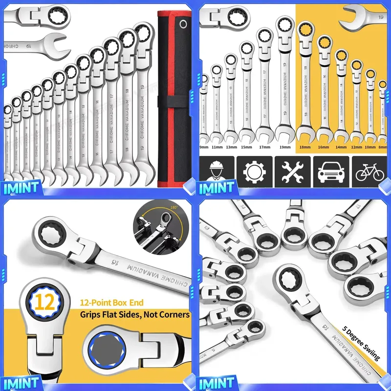 Flex Head Ratcheting Wrench Se - Socket Set ulasan dan harga