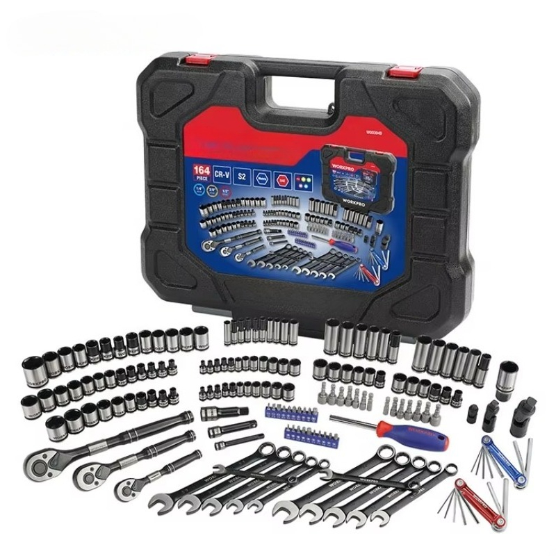 164 PC Mechanic Tool Box Set 1 - Socket Set ulasan dan harga