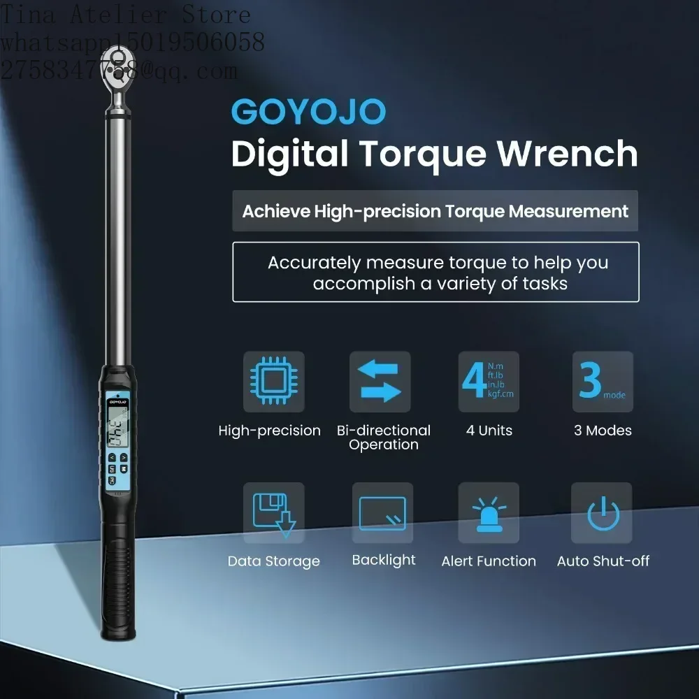 GOYOJO Professional Digital To - Torque Wrench ulasan dan harga