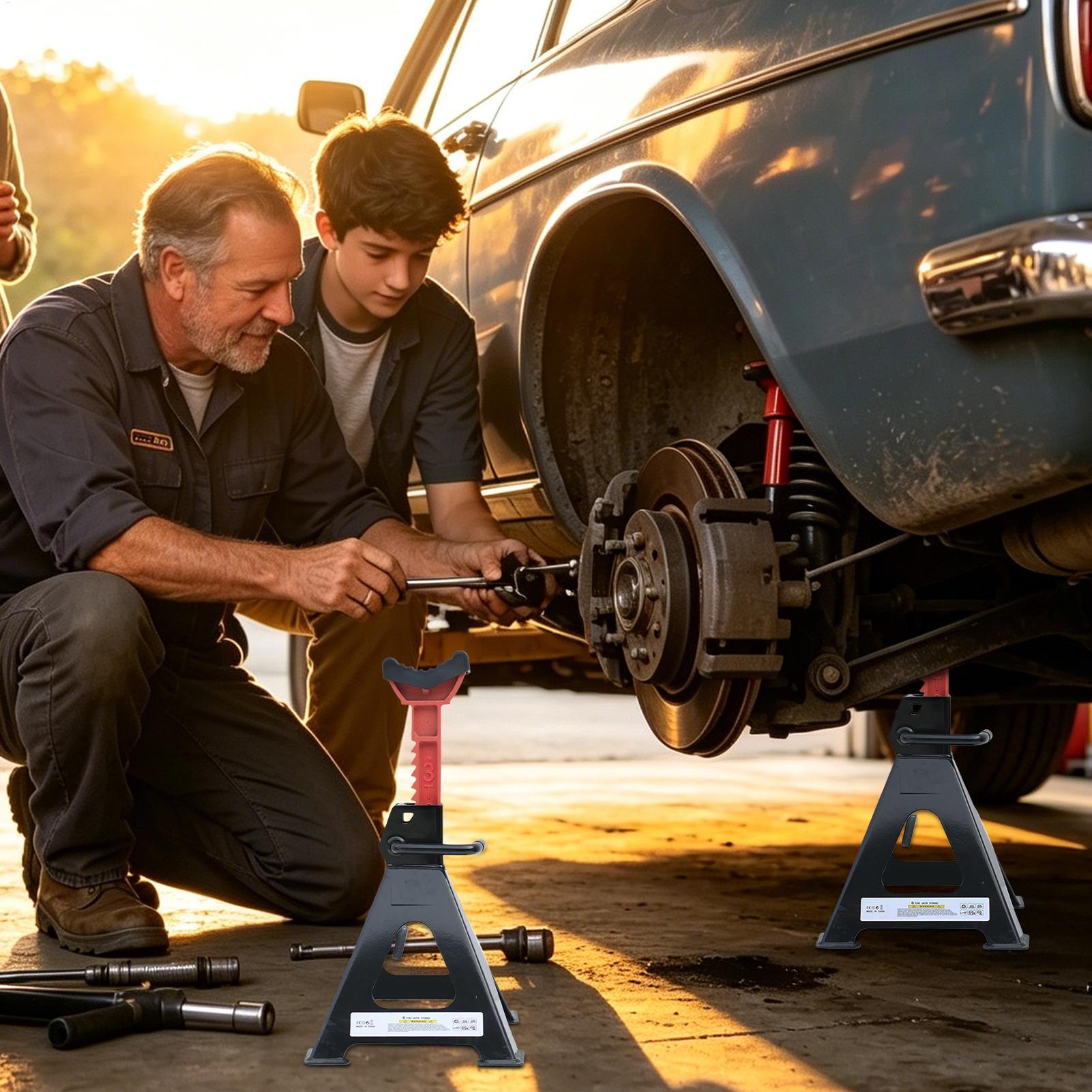 Truck Jack Stands 3 Ton/ 6 Ton - Car Lift ulasan dan harga